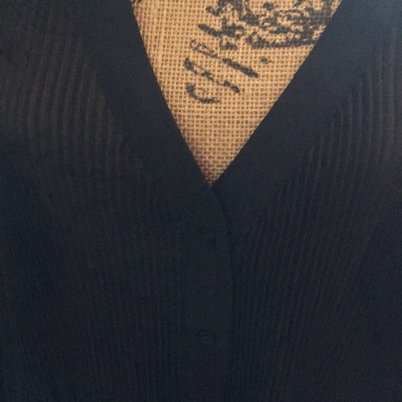 Express Black Fancy Top - Picture 6 of 11